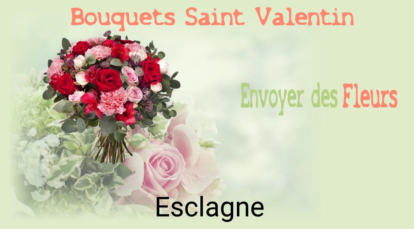 Roses de Saint-Valentin livrées à Esclagne